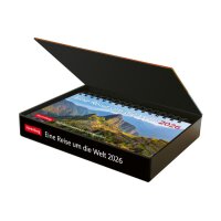 HARENBERG Tischkalender 2026 2763900+26 Reise um die Welt...