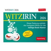 HARENBERG Abreisskalender 2026 3310012+26 Witzirin DE...