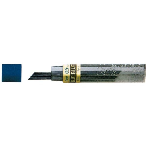 PENTEL Mines 0,5mm PPB-5X bleu 12 pcs.