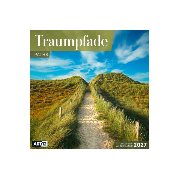 ACKERMANN Bildkalender 2027 4704 Traumpfade ML 30x30cm