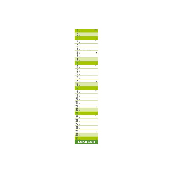 HEYE Planer Supermemo 2027 1587+27 1M/1S DE 17x85cm