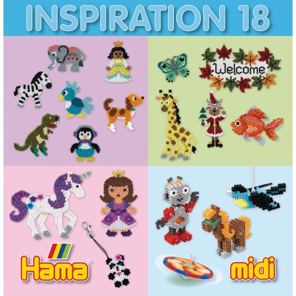 Hama Bügelperlen midi Inspirationsheft Nr. 12