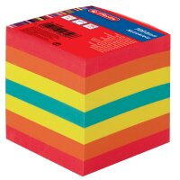 herlitz Bloc-notes cube, 90 x 90 mm, 80 g/m2, blanc
