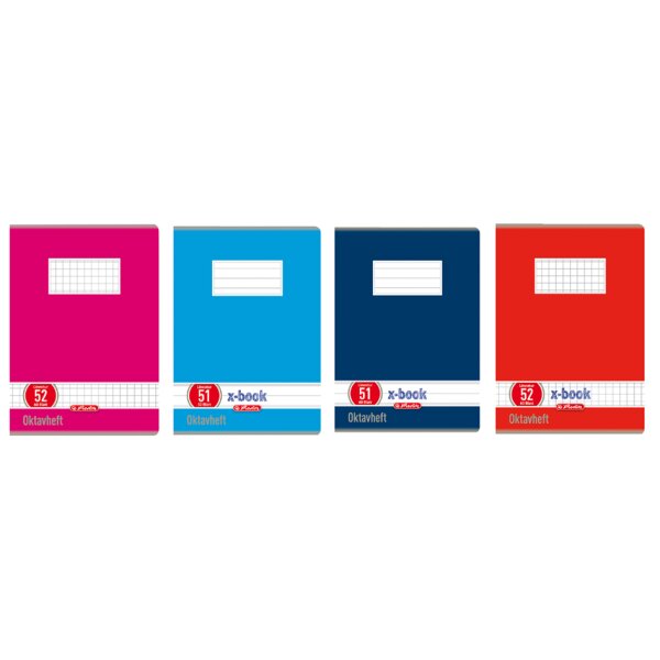 herlitz Cahier Octave x.book, A6, quadrill&eacute;, 70g/m2