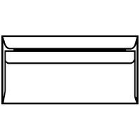 herlitz Briefumschlag, DIN lang, mit Fenster, weiss