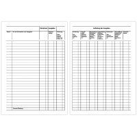 herlitz Formularbuch Haushaltsbuch, DIN A5, 40 Blatt