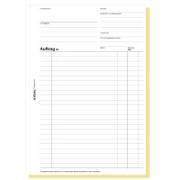 herlitz Formularbuch "Auftrag 104", DIN A4, 2 x...