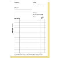 herlitz Formularbuch "Auftrag 102", DIN A5, 2 x...