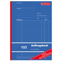 herlitz Formularbuch "Auftrag 103", DIN A5, 3 x...