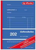 herlitz Formularbuch Liefer-/Empfangsschein 201, DIN A5