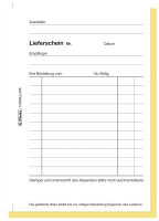 herlitz Formularbuch Liefer-/Empfangsschein 204, DIN A5