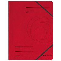 herlitz Chemise easyorga, A4, carton, bleu