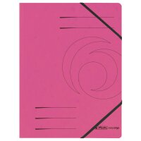 herlitz Chemise easyorga, A4, carton, bleu