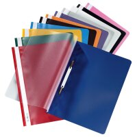 herlitz Schnellhefter, DIN A4, aus PP-Folie, hellgrau