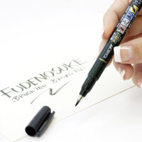 TOMBOW Crayon de calligraphie Fudenosuke, noir