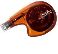 PLUS JAPAN Roller correcteur FX, 4,2 mm x 10 m, orange