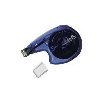 PLUS JAPAN Korrekturroller "FX", 5 mm x 10 m, blau