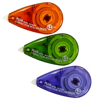 PLUS JAPAN Roller correcteur MINI, 402 mm x 6 mm