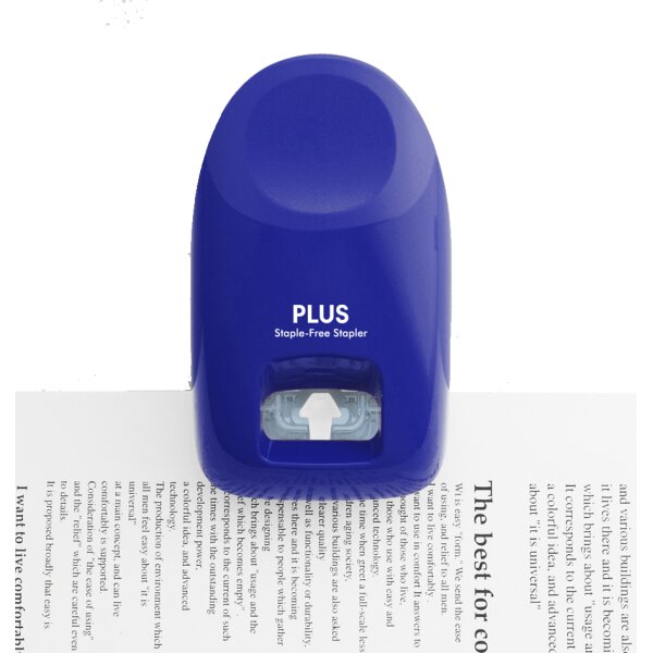 PLUS JAPAN Agrafeuse SL-112A sans agrafe, vert