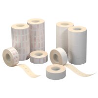 herlitz Etiquette, 2 lignes, 26 x 16 mm, en papier, 1.200