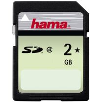 hama Carte mémoire SecureDigital, 2 Go, classe 4