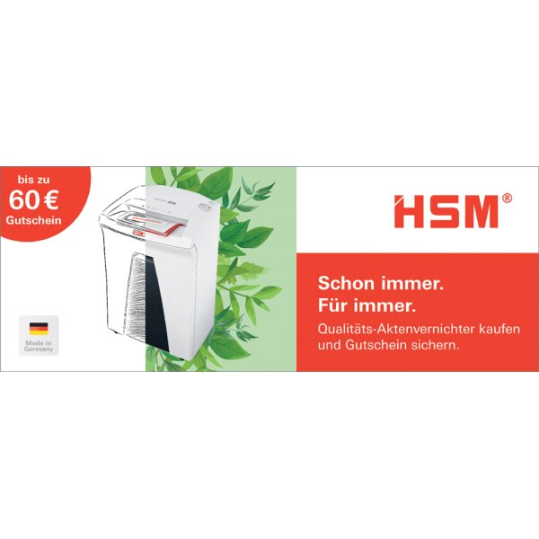 HSM Aktenvernichter SECURIO C16, Streifenschnitt: 5,8 mm