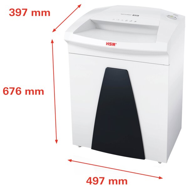 HSM Destructeur de documents SECURIO B26, coupe particules: