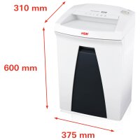 HSM Destructeur de documents SECURIO B22, particules: 0,78 x