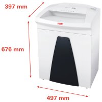HSM Destructeur de documents SECURIO B26, coupe particules: