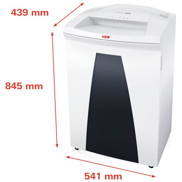 HSM Destructeur de documents SECURIO B34,particule:0,78x11mm