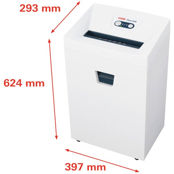 HSM Destructeur de documents PURE 420