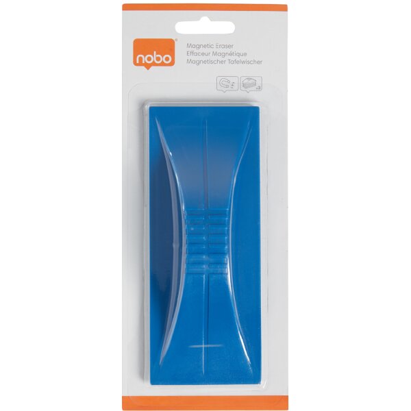 nobo magnetischer Tafellöscher, inkl. 3 Nachfüll-Löschfilz