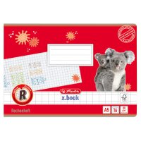 herlitz Cahier de calcul x.book, A5 paysage,...