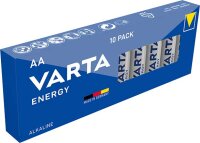 VARTA Alkaline Batterie Energy, Mignon (AA LR6)
