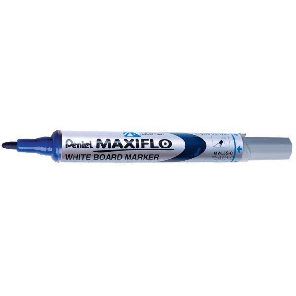 Pentel Whiteboard-Marker MAXIFLO MWL5S, rot