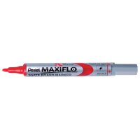 Pentel Whiteboard-Marker MAXIFLO MWL5S, rot