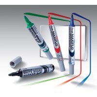 Pentel Whiteboard-Marker MAXIFLO MWL5S, rot