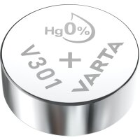VARTA Pile oxyde argent pour montres, V397 (SR59), 1,55 V