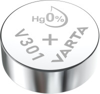 VARTA Silber-Oxid Uhrenzelle, V392 (SR41), 1,55 Volt