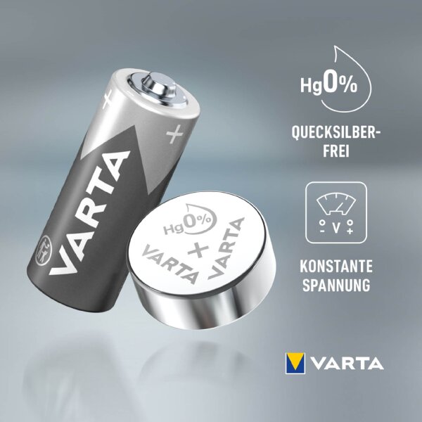VARTA Pile oxyde argent pour montres, V317 (SR62), 1,55 Volt
