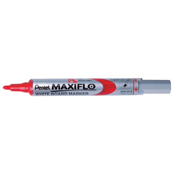 Pentel Whiteboard-Marker MAXIFLO MWL5S, blau