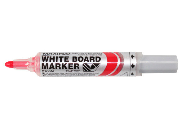 PENTEL Whiteboard Marker 6mm MWL5M-BO rouge