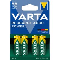 VARTA Pile NiMH RECHARGE ACCU Power, Mignon (AA), 2100 mAh