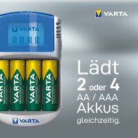 VARTA Ladegerät LCD Charger, USB, mit 12 V Adapter