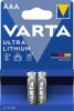VARTA Lithium Batterie Ultra Lithium, Micro (AAA), 2er Pack