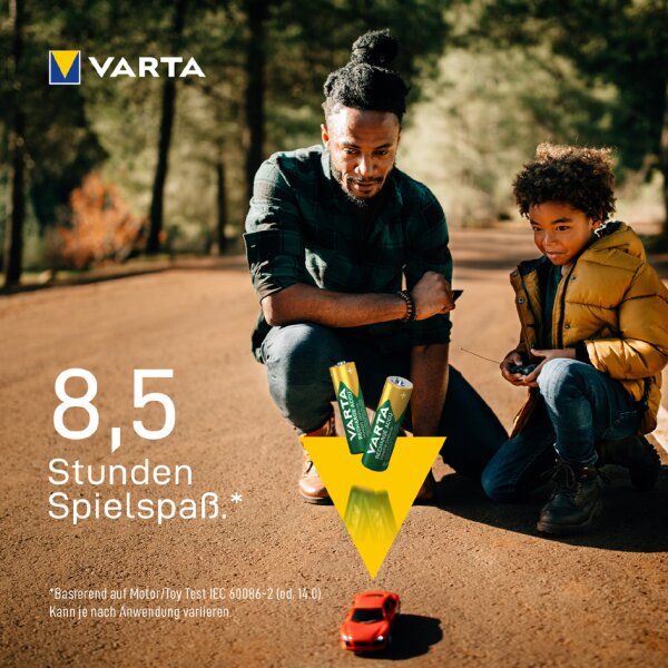 VARTA NiMH Akku "Rechargeable Accu", Mignon (AA), 2.600 mAh