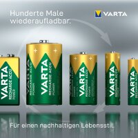 VARTA NiMH Akku "Rechargeable Accu", Mignon (AA), 2.600 mAh