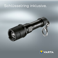 VARTA Lampe de poche Indestructible Key Chain, avec 1 pile