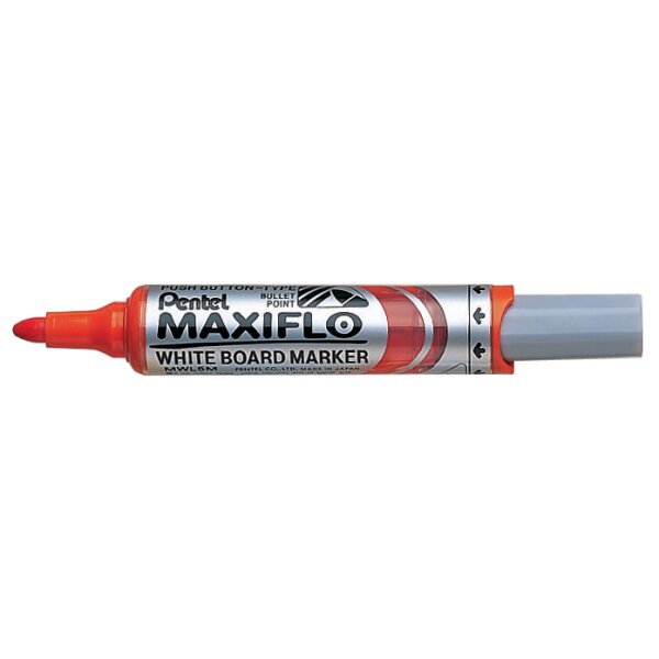 Pentel Whiteboard-Marker MAXIFLO MWL5M, orange