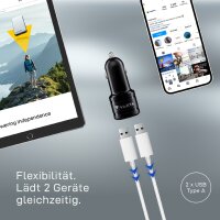 VARTA USB-KFZ-Ladegerät "Car Power", 2 x...